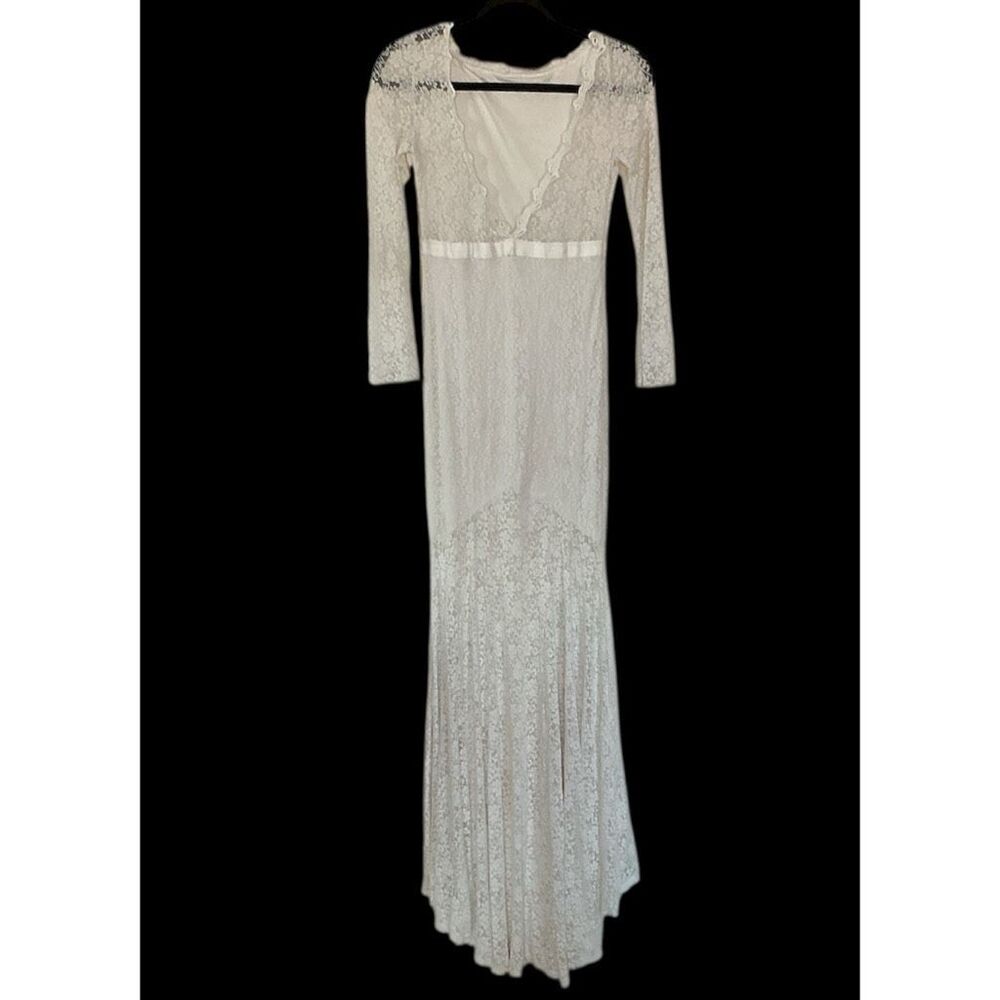 Vintage Lace Nightgown 0-2 - image 1